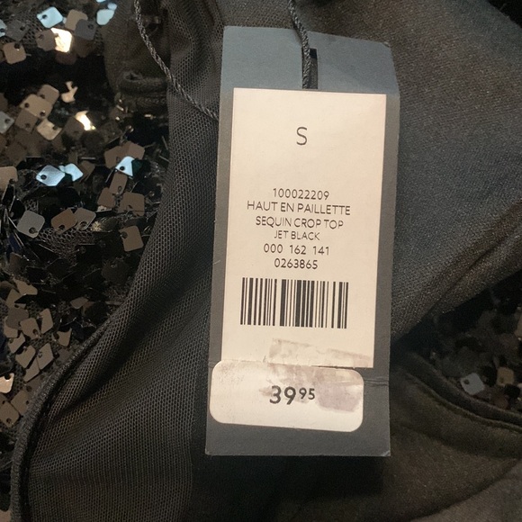 LAST CHANCE - Dynamite Sequence Crop Top - Picture 12 of 12